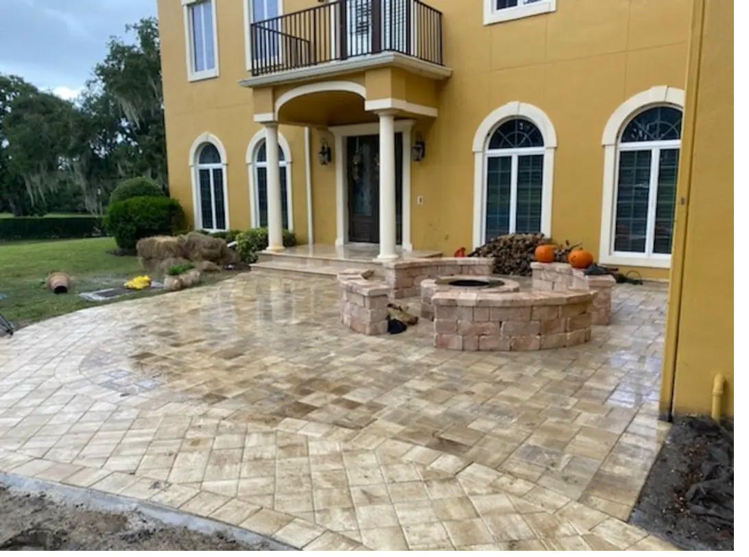 After paver project 6