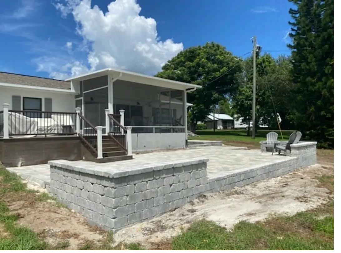 After paver project 8