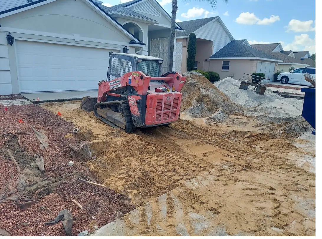 Before paver project 5